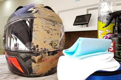 Motorbike Helmet How To Clean Bike Helmet Straps Steelbird SBH-56