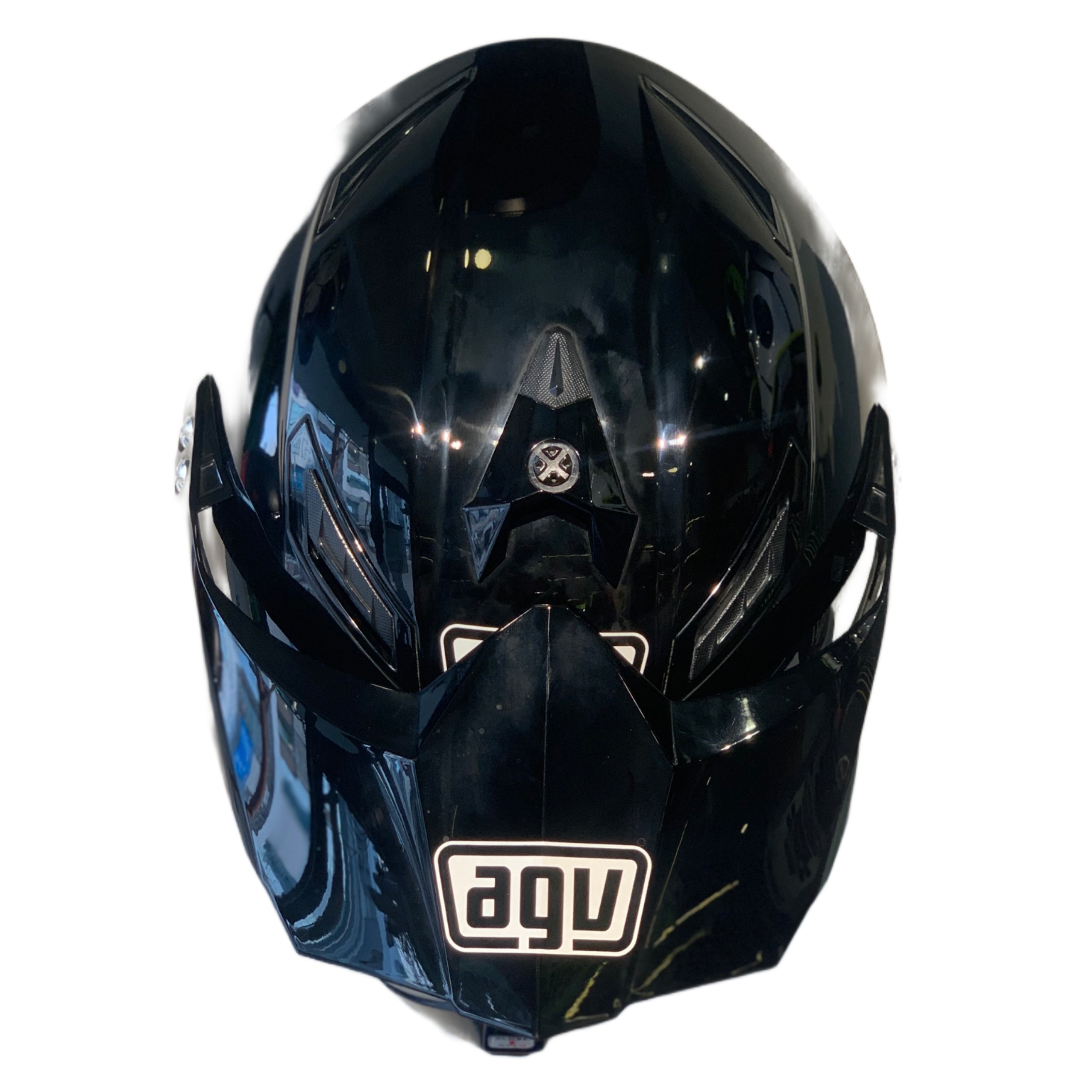 agv k3 matte black ราคา scratch and Pinlock ready visor is designed for maximum vertical and lateral visibility หมวกกันน็อค AGV K3 RIVIA MATT