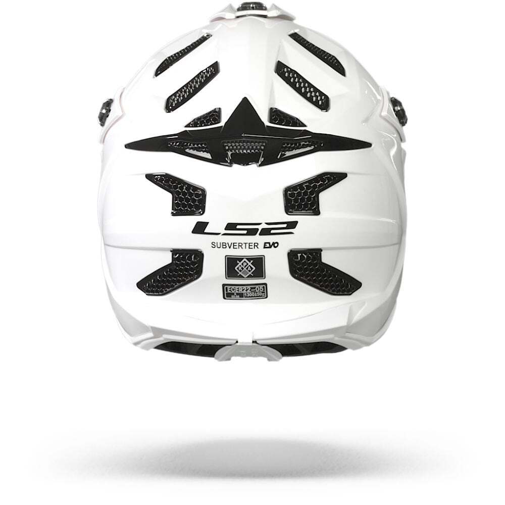 LS2 MX 700 SUBVERTER SINGELE MONO GLOSS WHITE Off Road Motorcycle