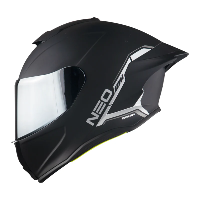 Spyder Neo Ronin Matt Black Full Face Motorcycle Helmet Moto
